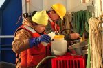 PI Roman and Courtney sieving Thumbnail